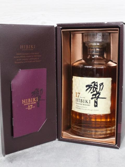 ▲未開栓/古酒 古酒 サントリー響 17年 700ml 43％