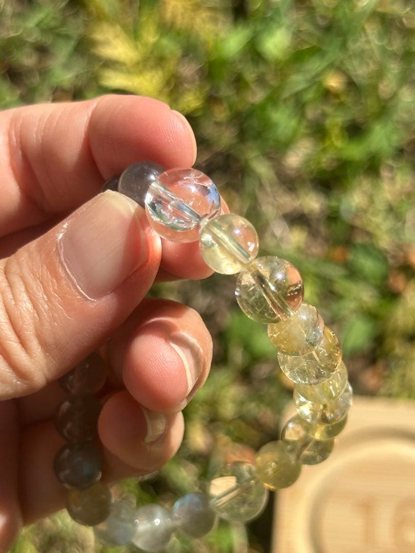 ユニドロブレスレット　イエロー系