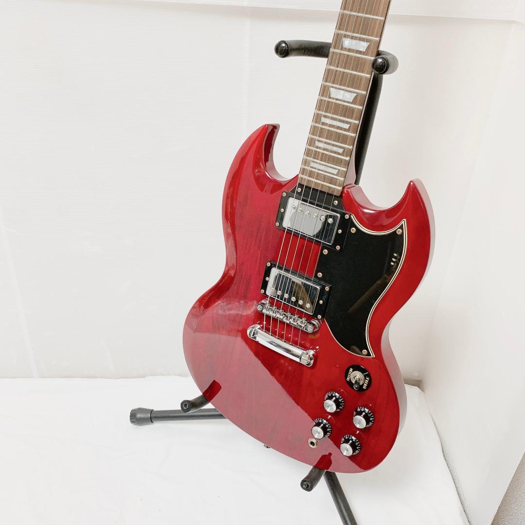美品 初心者向けエレキギター K.garage SG レッド 赤 人気シリーズ