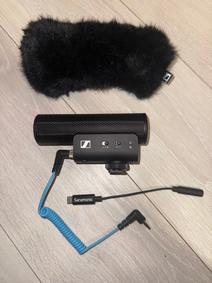 Sennheiser MKE 400 コンデンサーマイク ほぼ新品