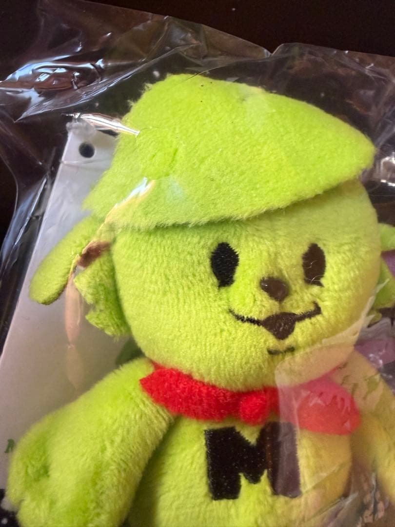 き*ん様 メメル ミセス　ぬいぐるみキーホルダー　Mrs. GREEN APPL
