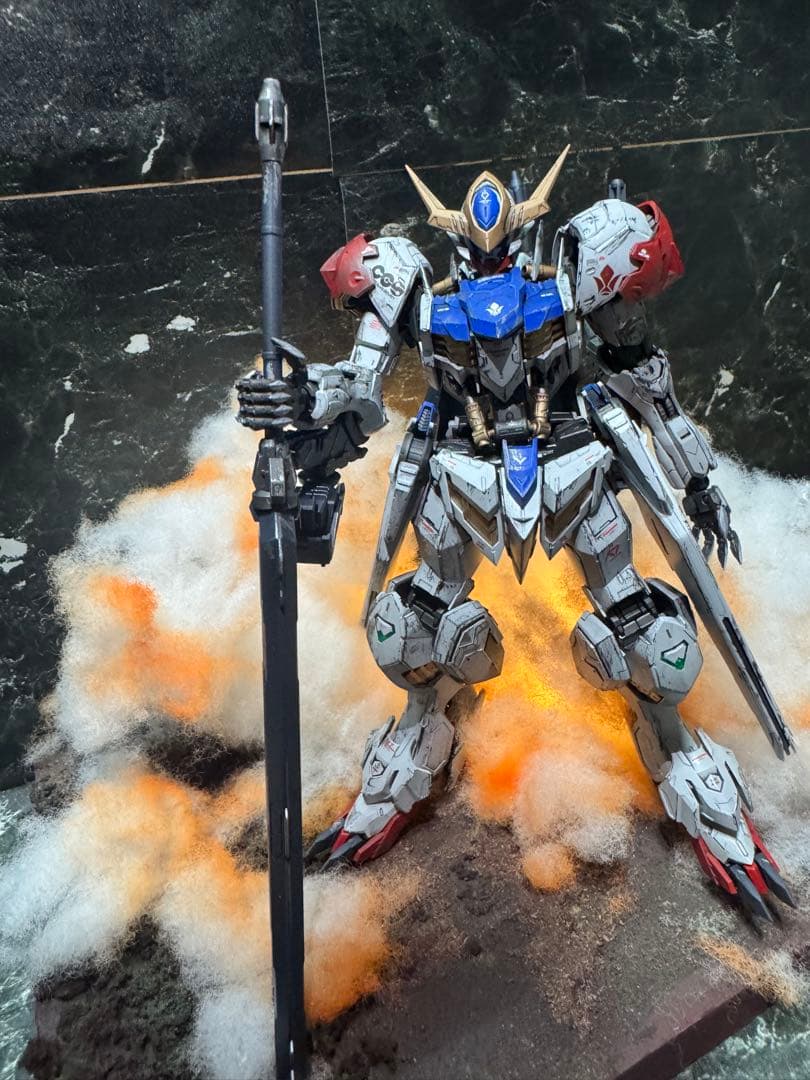 MG ガンダムバルバトスルプス　塗装完成品　ガンプラ　プラモデル