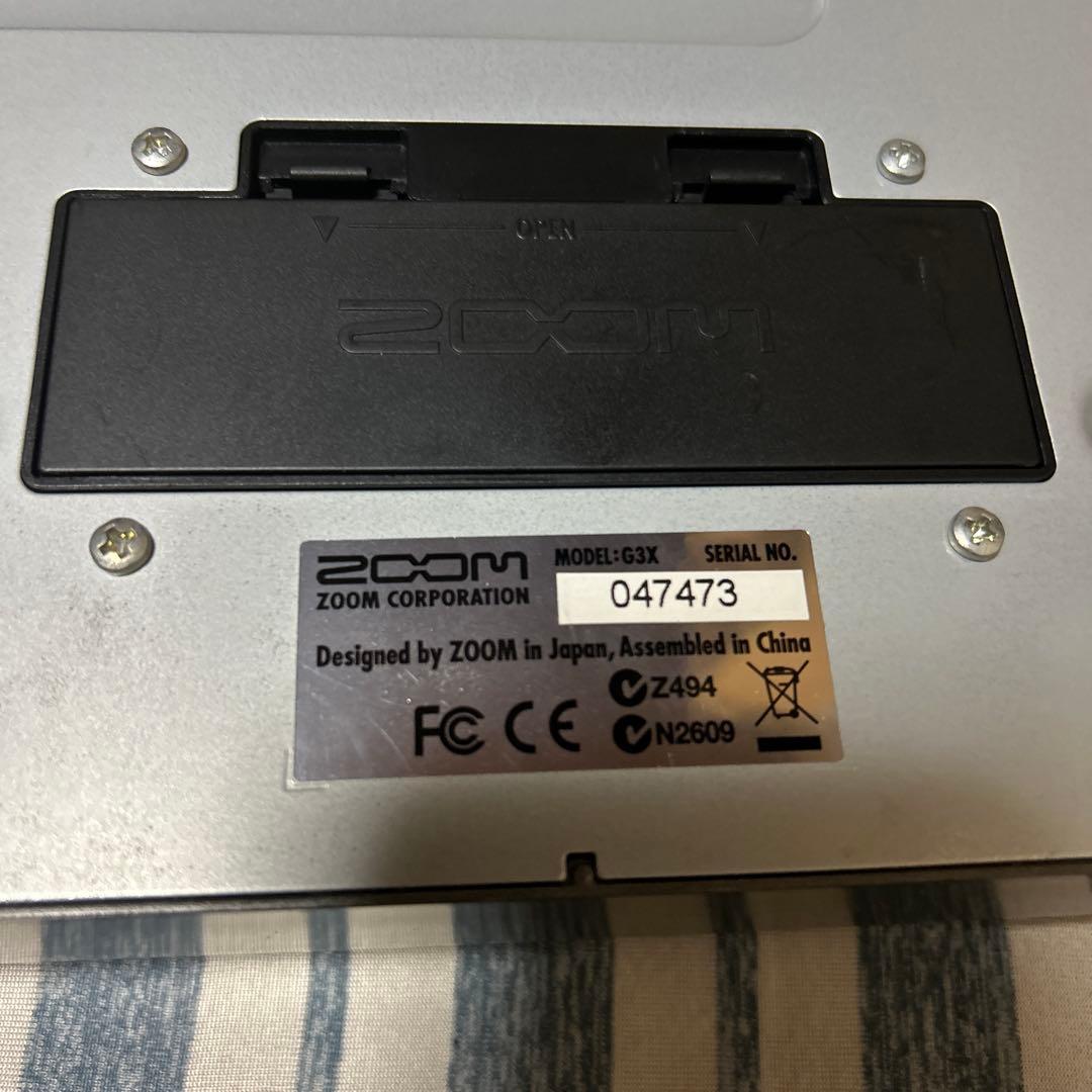 ZOOM G3X 本体＋電源コード