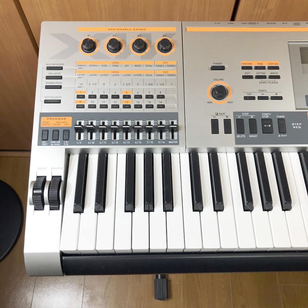 CASIO XW-P1（フェーダーノブ入替版）