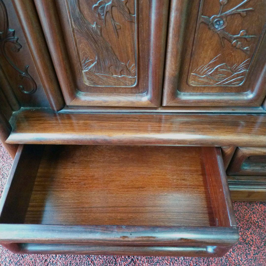 茶箪笥 飾り棚 茶棚 レトロ アンティーク