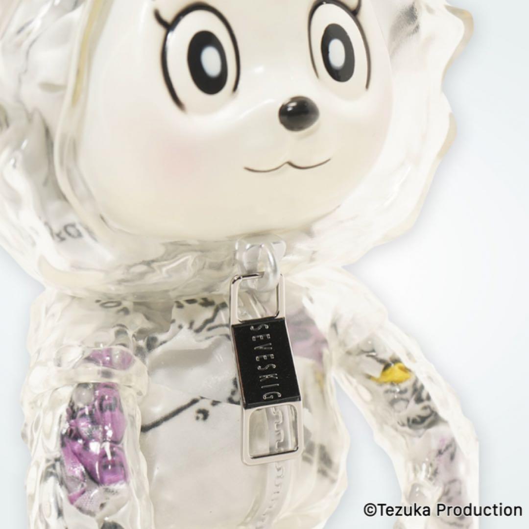 【抽選限定】SEVESKIGゴーヤ怪獣×ジャングル大帝レオ クリア ソフビ未開封