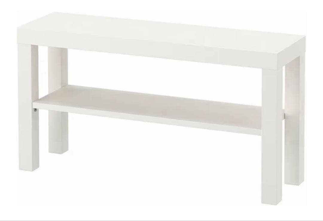 【新品・2個セット品】IKEA LACKテレビ台 サイドテーブル ホワイト