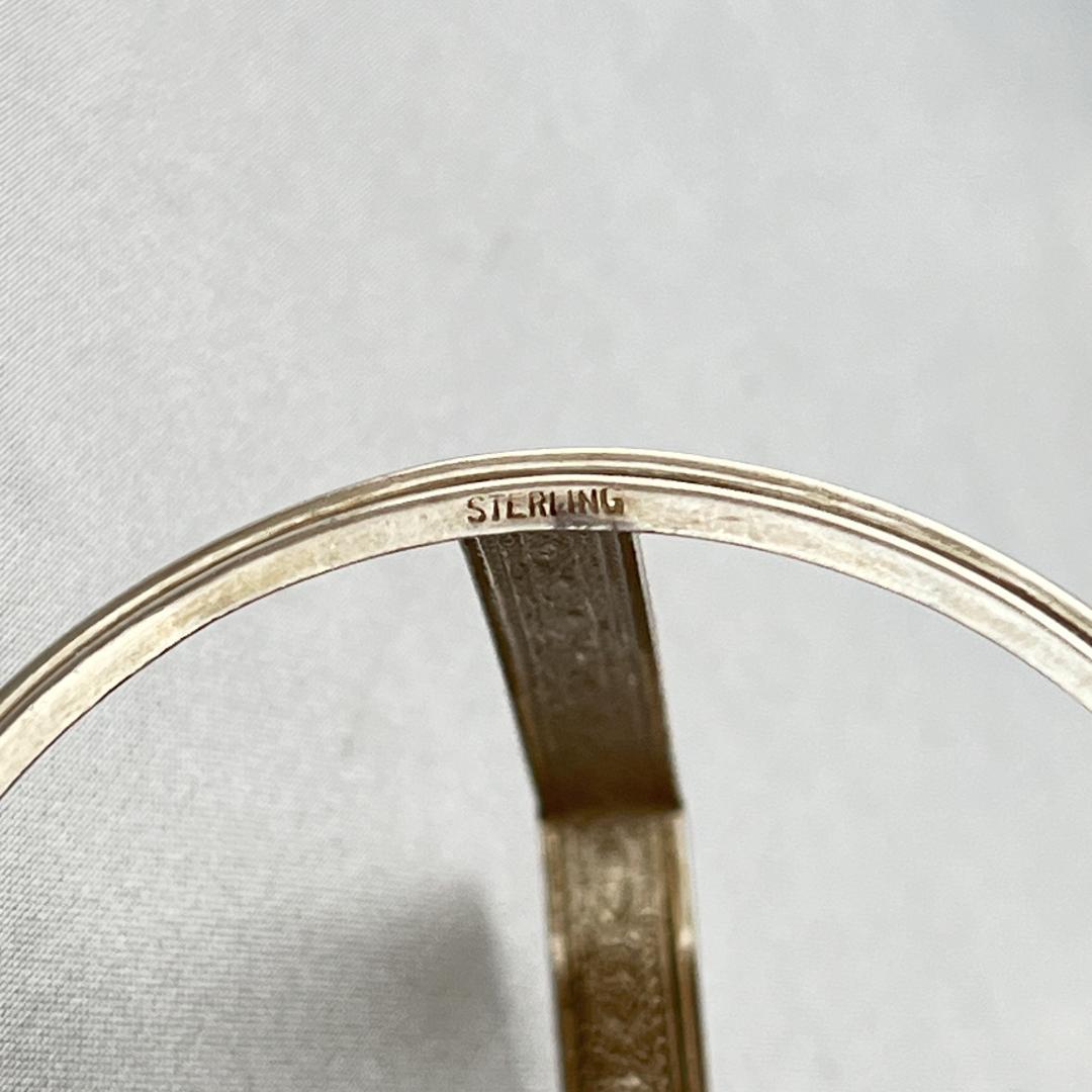 【純銀 / ガラス】ワイングラスコースター 5枚 スターリングシルバー ホルダー