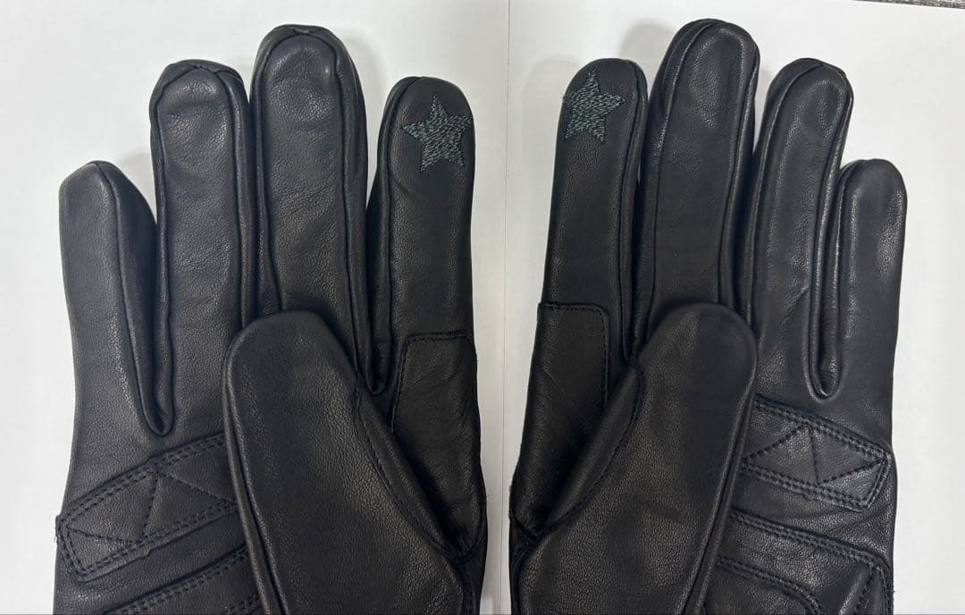 ショット　ワンスタースマホ対応　革手袋　 Lサイズ