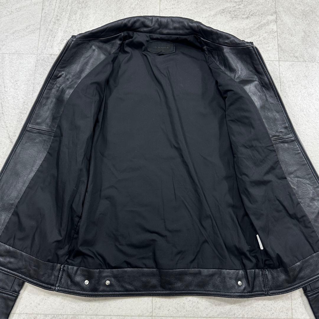 【ジャックローズ】ラムレザー トラッカー ジャケット シングル 本革（3）
