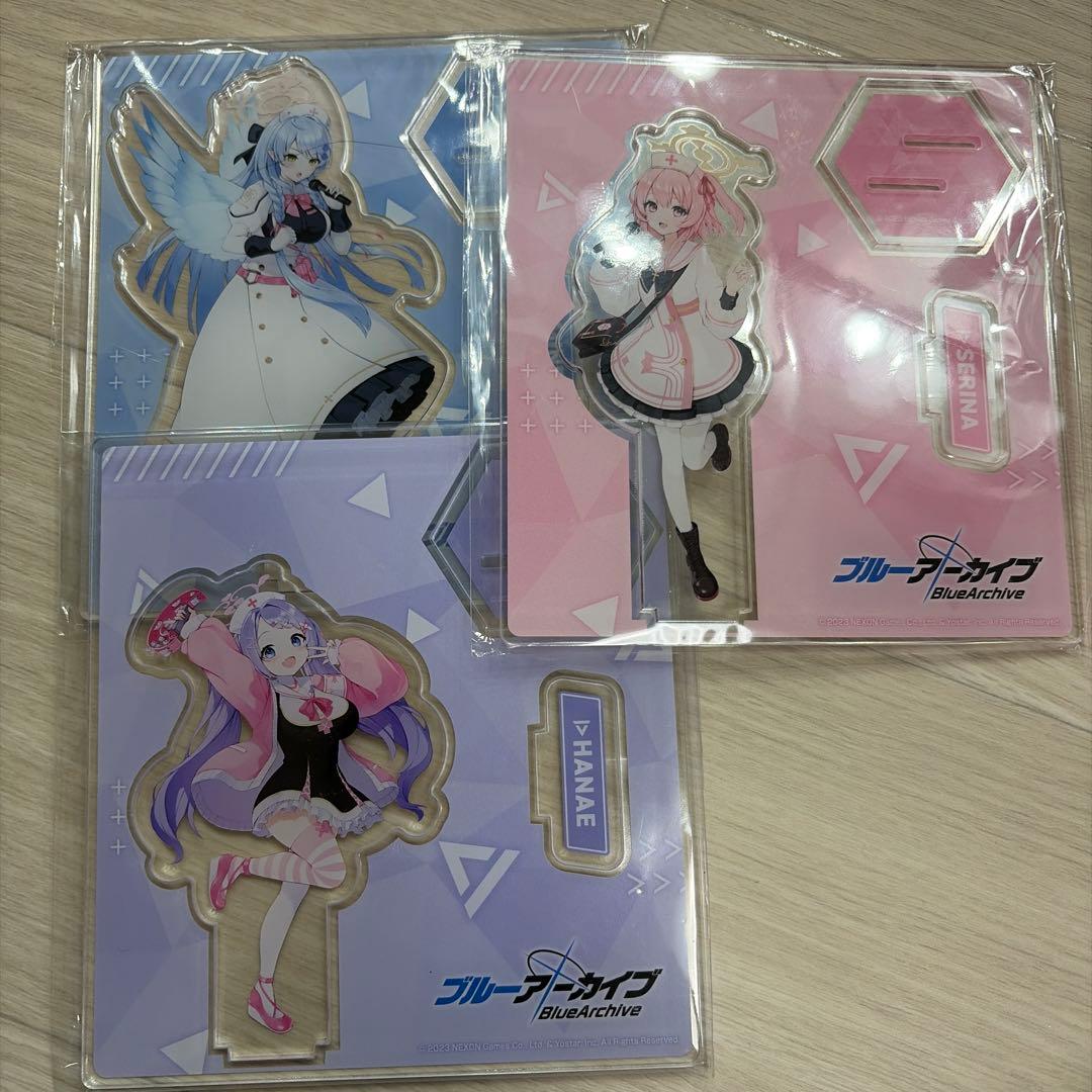 ブルーアーカイブ JOYSOUND アクリルスタンド ミネ ハナエ セリナ