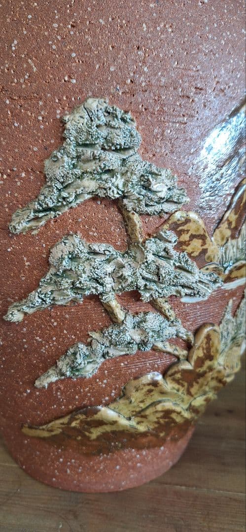 新品　信楽焼　壺