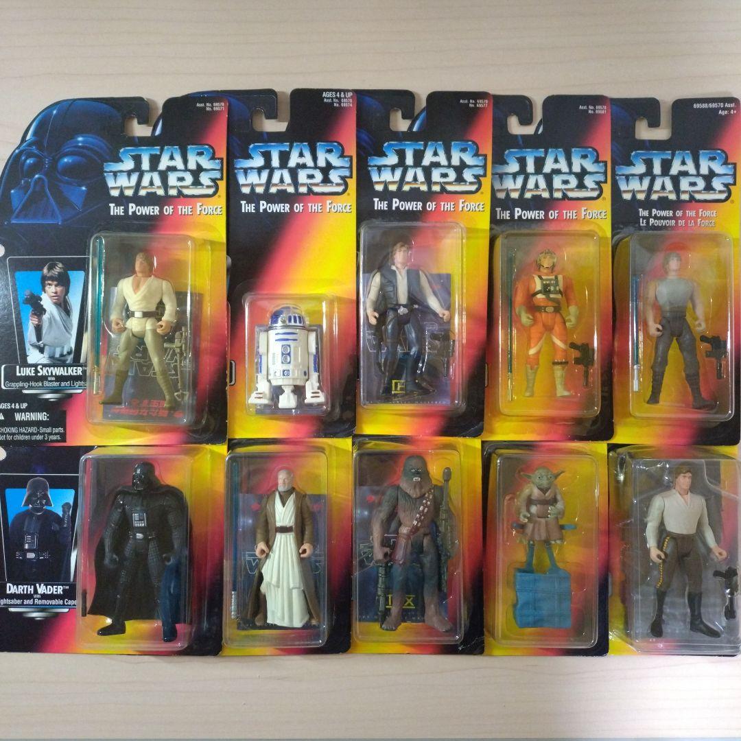 スターウォーズ　パワー・オブ・ザ・フォース　ベーシックフィギュア　10点セット