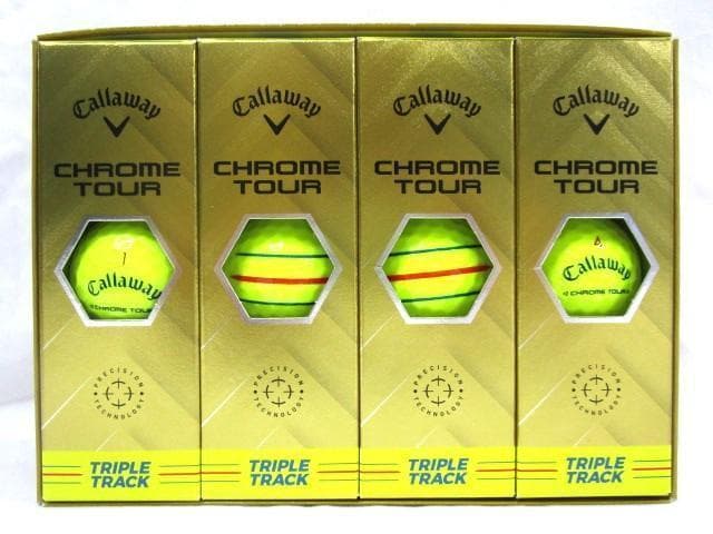 キャロウェイ クロムツアー トリプルトラック イエロー 2ダースセット