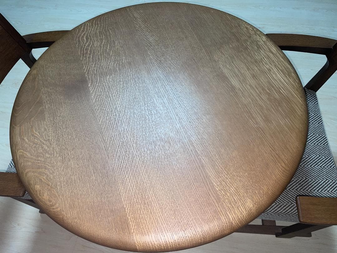 美品！飛騨産業 HIDA HTS2 円卓 丸テーブル 幅80cm 高さ65cm