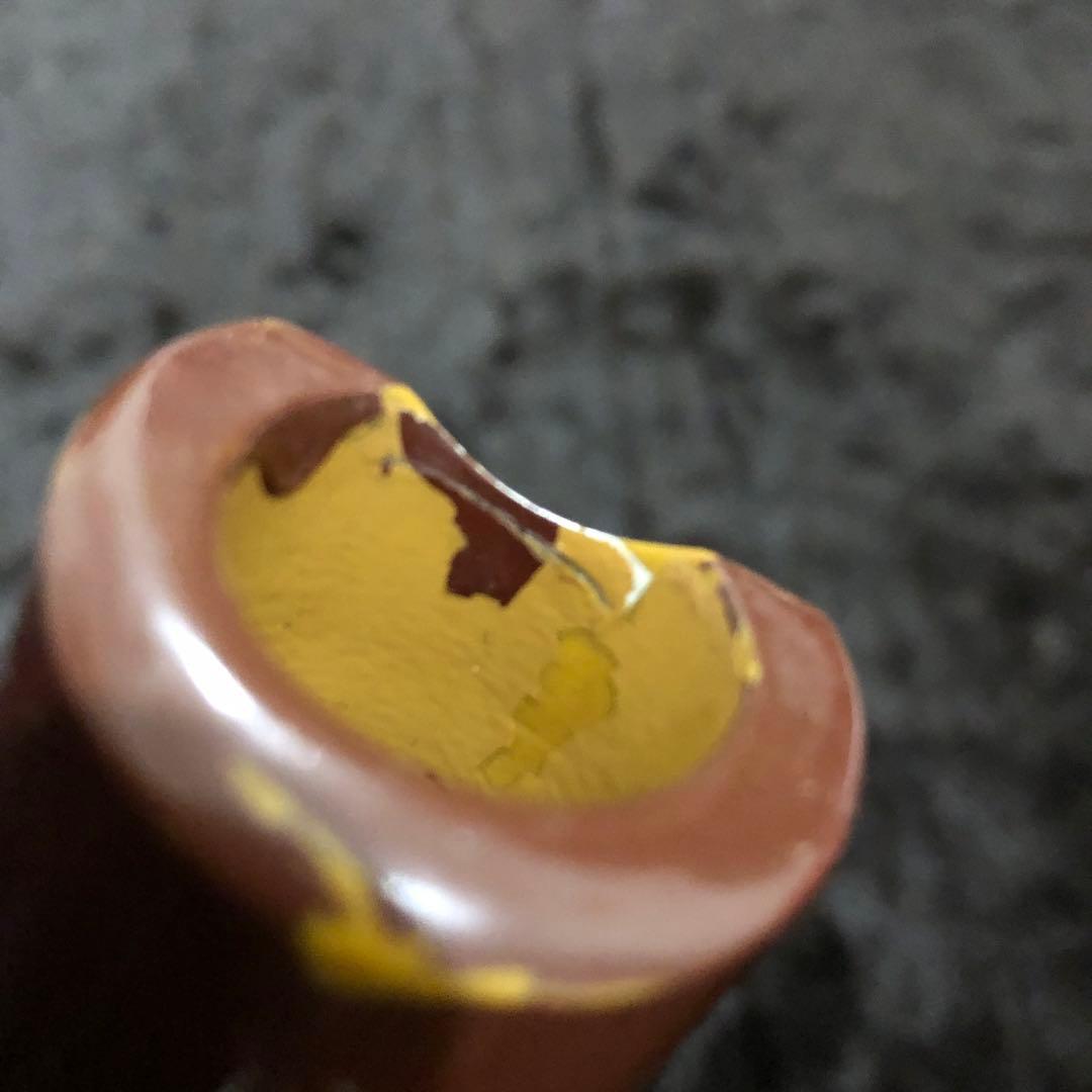 尺八　7孔　一尺八寸　プラスチック製　漆塗り