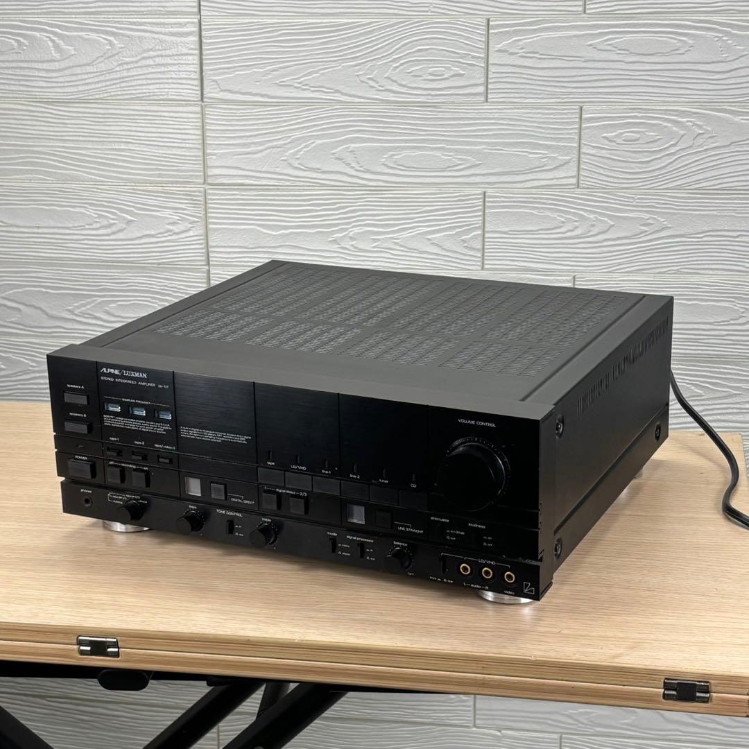 ALPINE LUXMAN プリメインアンプ LV-117 ジャンク