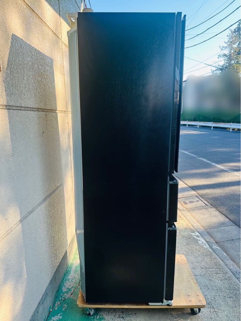 【美品】2017年製　三菱冷蔵庫　木目ブラウン色　MR-CX37A-BR1