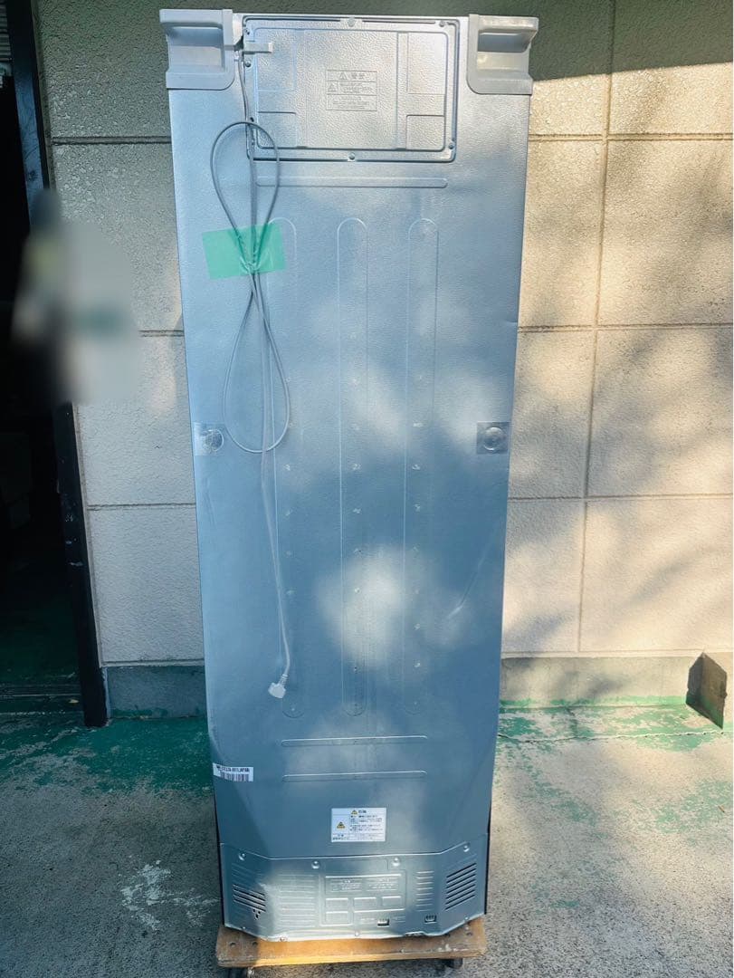 【美品】2017年製　三菱冷蔵庫　木目ブラウン色　MR-CX37A-BR1