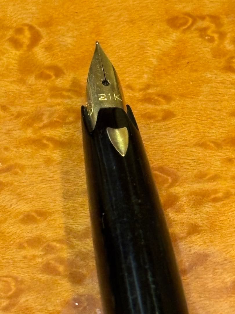 Sailor セーラー 万年筆 ミニ ペン先 21金 ブラック　レトロ 貴重