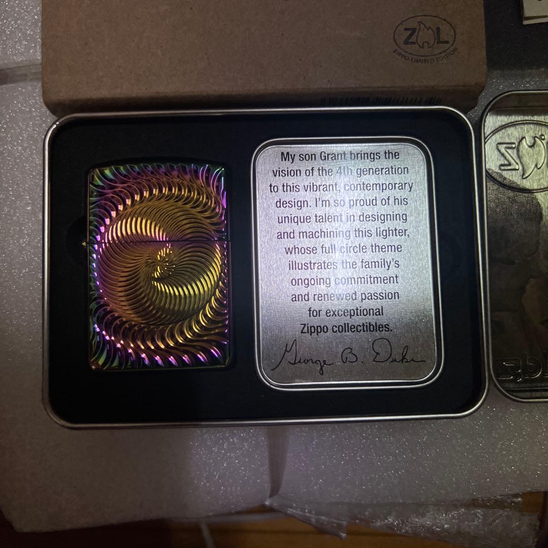 Zippo FULL CIRCLE 2015年コレクタブル