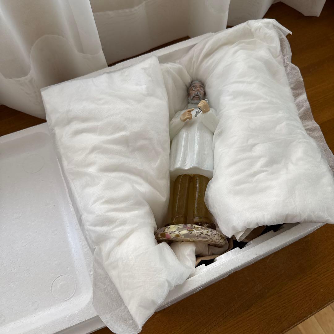 ボヘミアンガラス　ドクター人形　内科医