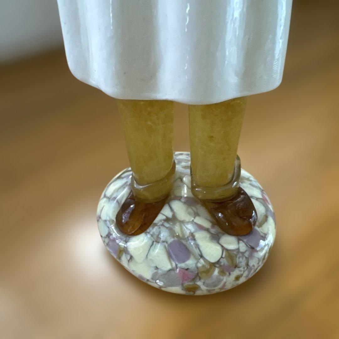 ボヘミアンガラス　ドクター人形　内科医