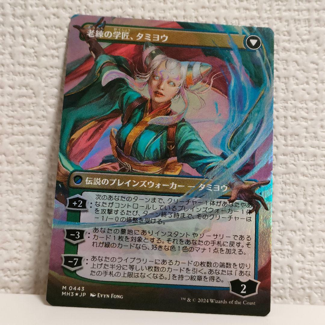 知りたがりの学徒、タミヨウ 日　フルアート　foil