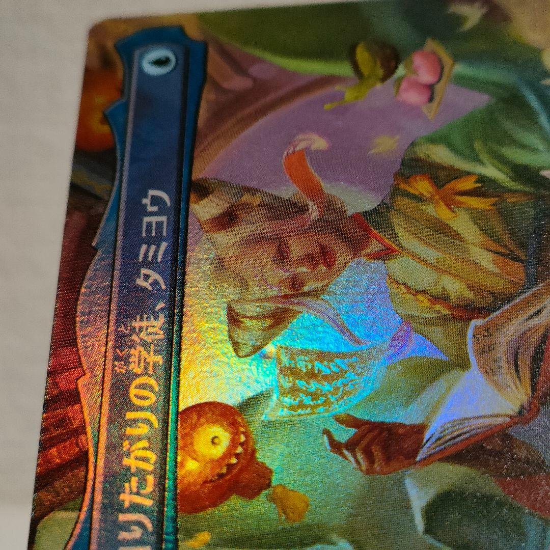 知りたがりの学徒、タミヨウ 日　フルアート　foil