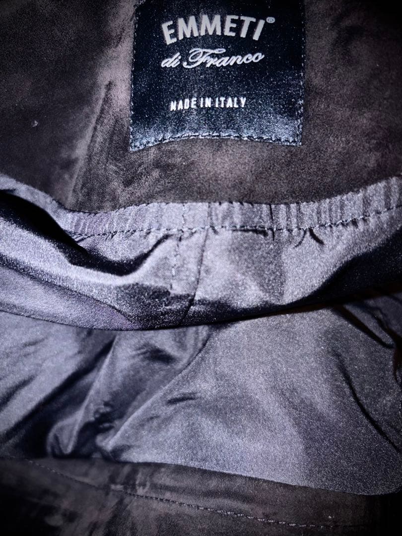 EMMETI エンメティJURI/SPカーフスエード ユリ ユーリ44 ブラック