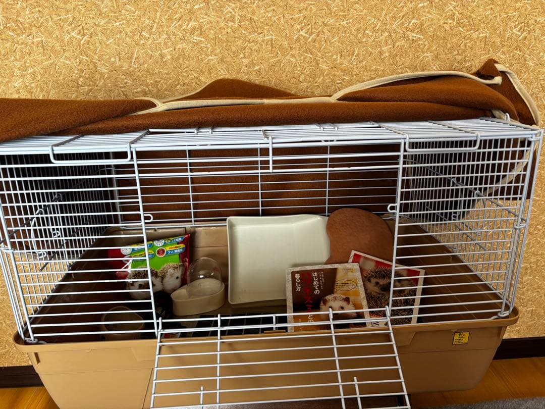 小動物用ケージ フリースケース お世話備品セット