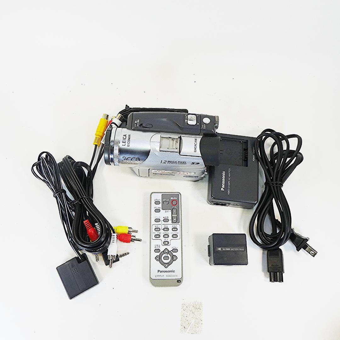 動作良好 パナソニックNV-GS120 MiniDVビデオ　デジタルダビングに