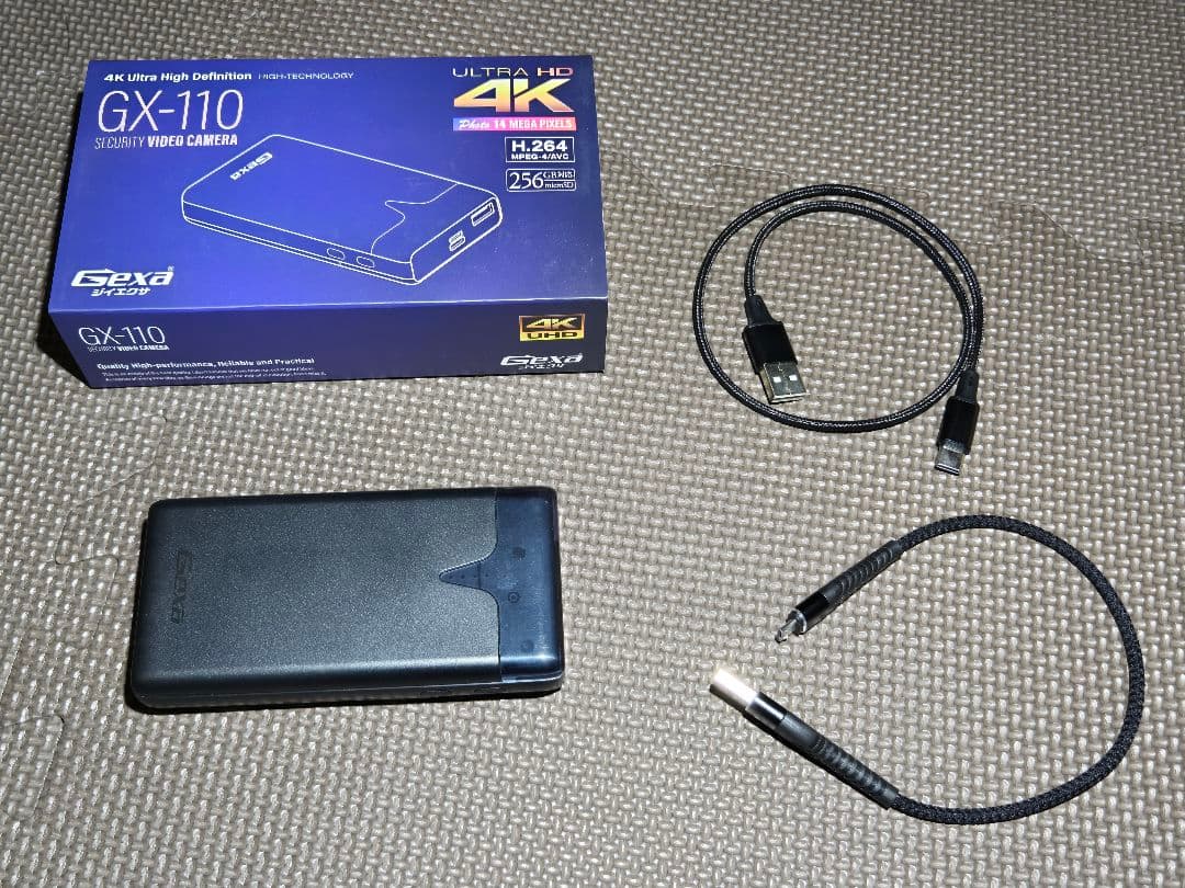 GX-110 4K防犯カメラ