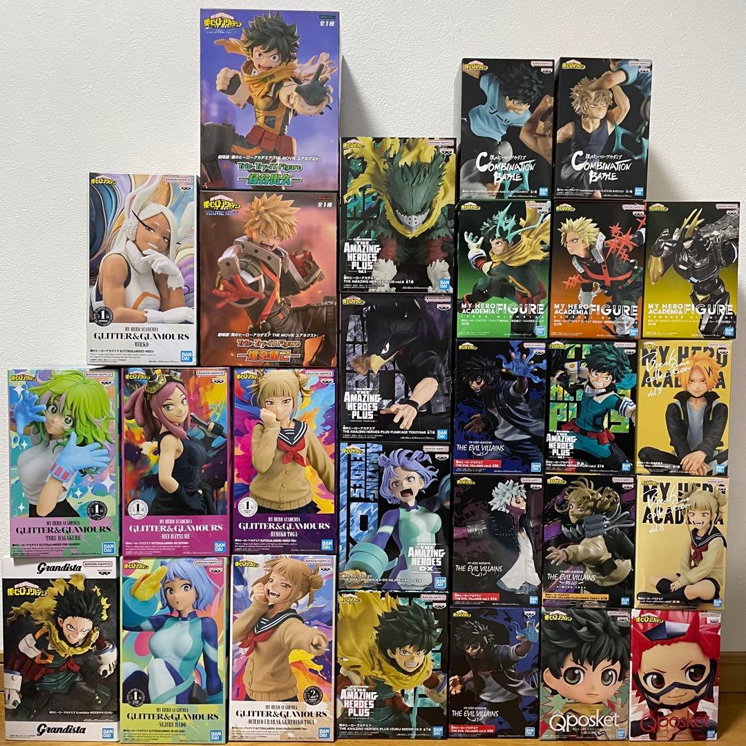 僕のヒーローアカデミア　ヒロアカ　プライズフィギュア　まとめ売り　27点セット