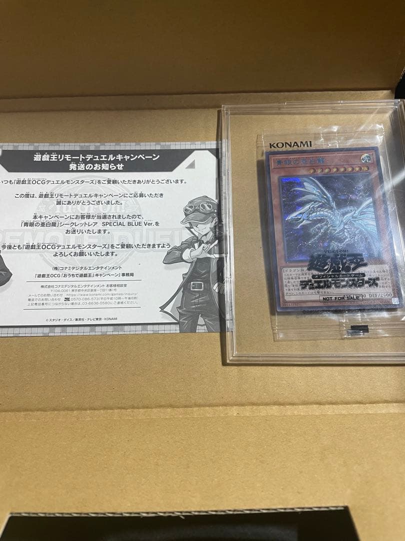 青眼の亜白龍　Blue Secret