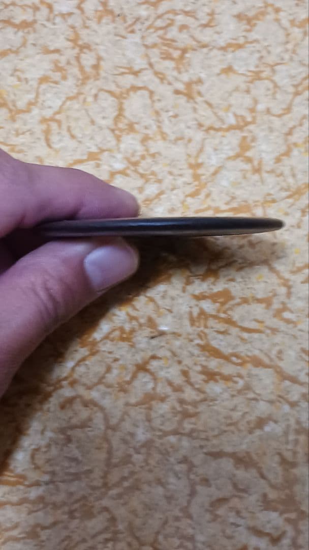 時代物　鉄地　透かし鍔　梅透かし　刀装具