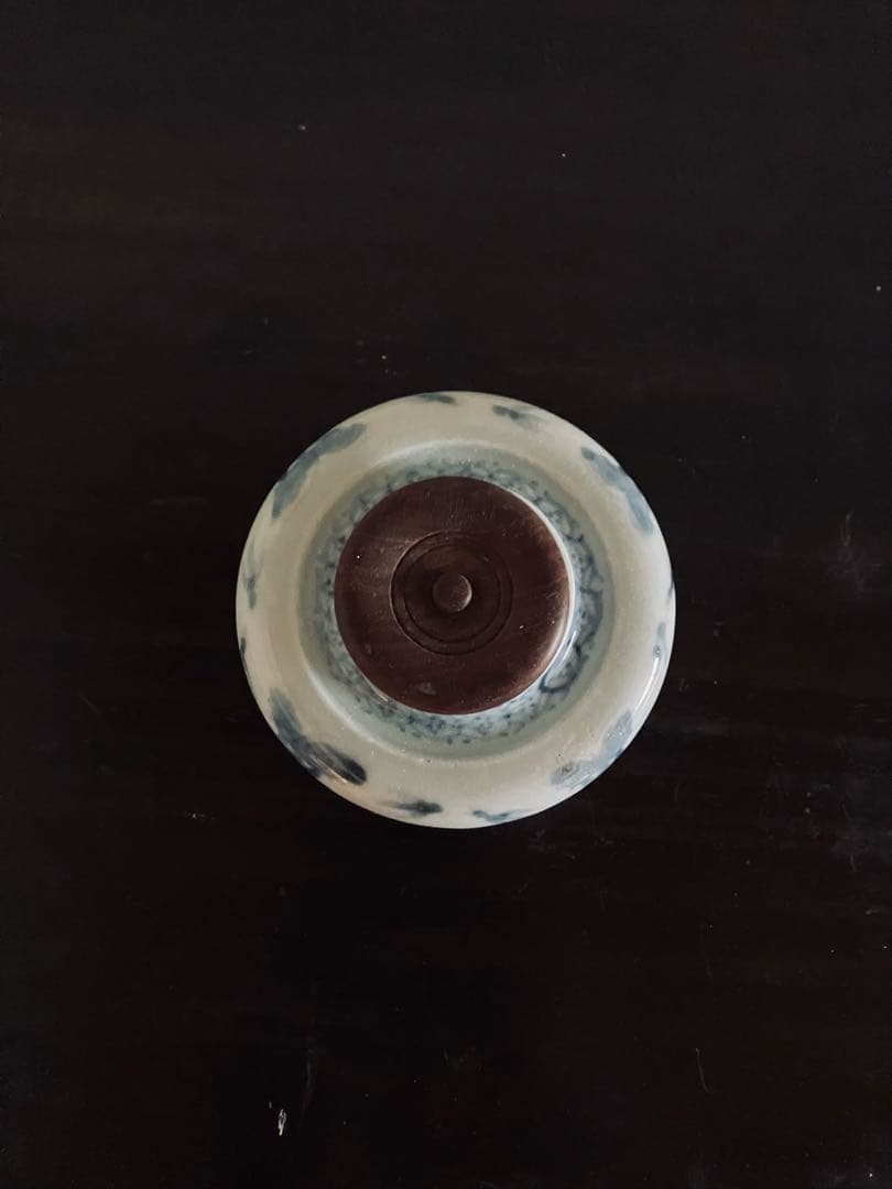 古伊万里 染付 茶入