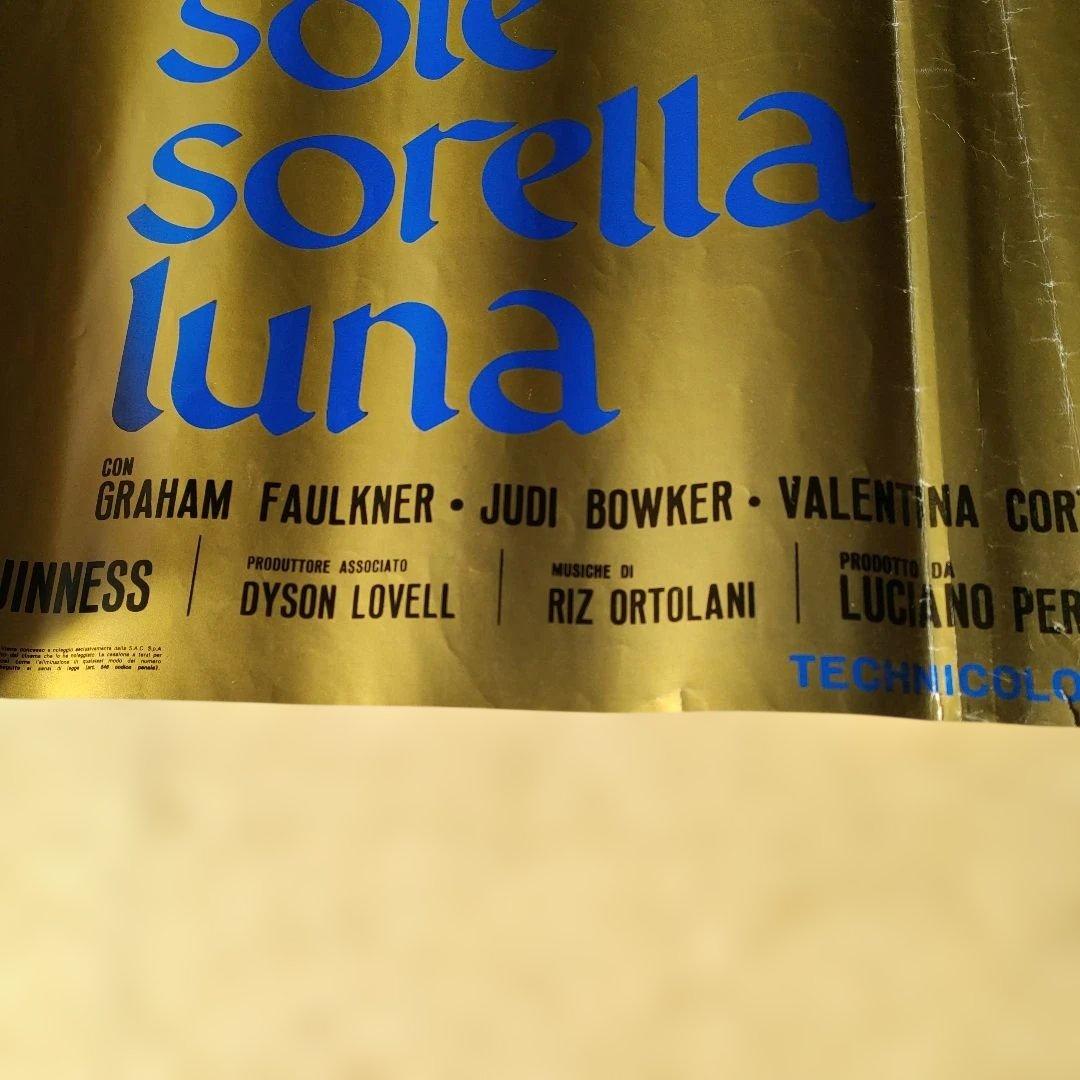 映画「ブラザーサン・シスタームーン」イタリア本国オリジナルポスター