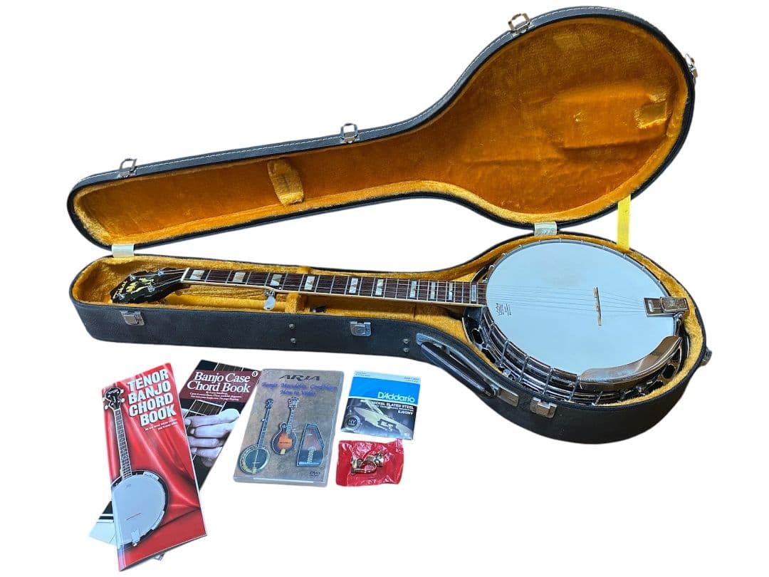 【早い者勝ち】TOKAIバンジョー ハミングバード ハードケース付き 教則本付き