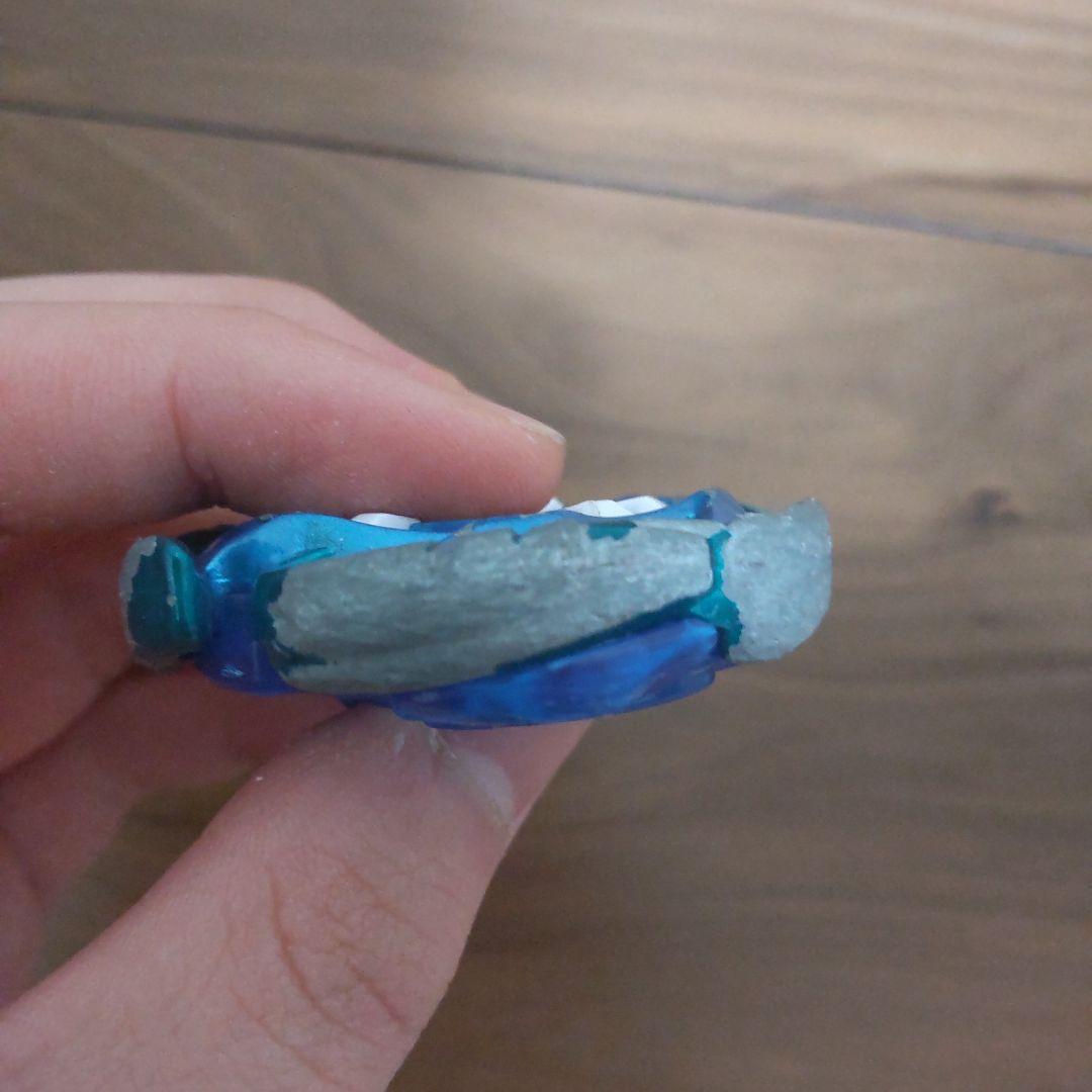 ベイブレードx エアロペガサス 3-70A ダブルメタルコート ブルー×グリーン