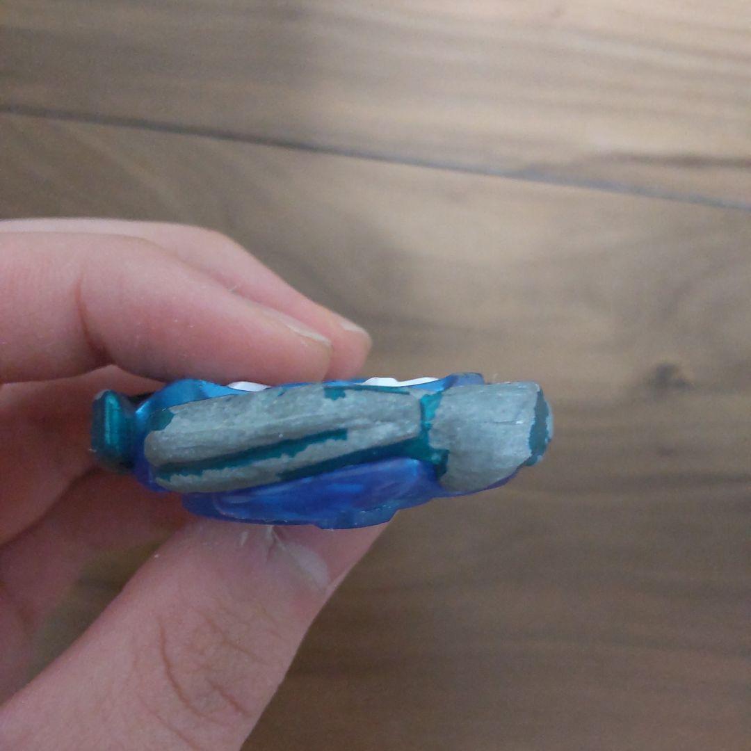 ベイブレードx エアロペガサス 3-70A ダブルメタルコート ブルー×グリーン