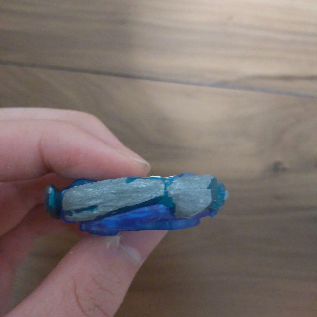 ベイブレードx エアロペガサス 3-70A ダブルメタルコート ブルー×グリーン