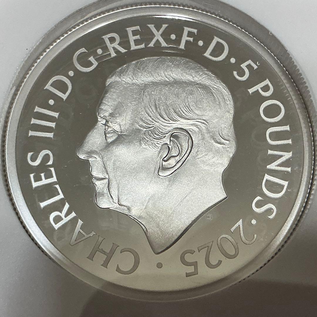 2025年 イギリス ジョン・レノン イマジン 2oz 銀貨 生誕85周年記念