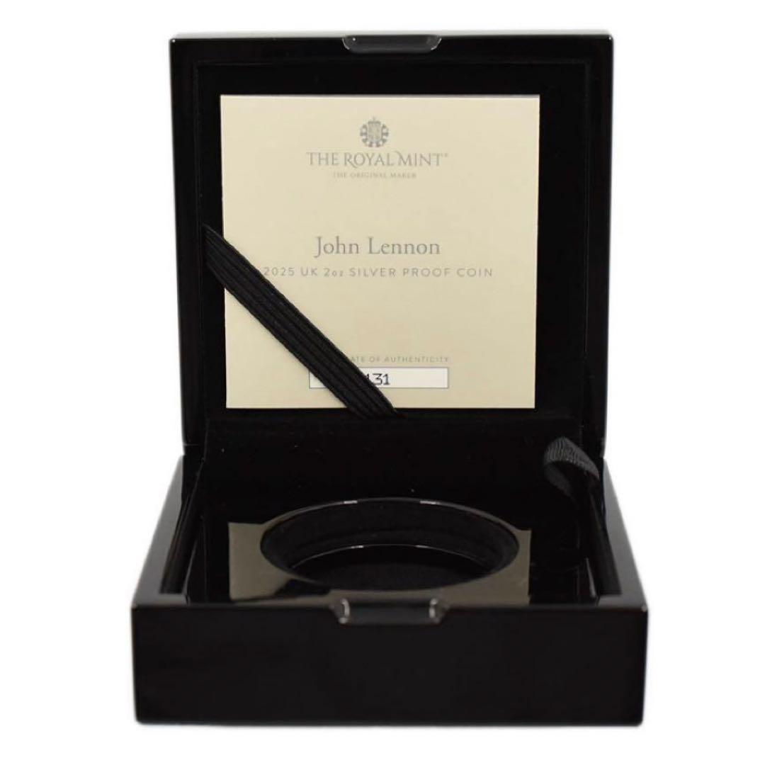 2025年 イギリス ジョン・レノン イマジン 2oz 銀貨 生誕85周年記念