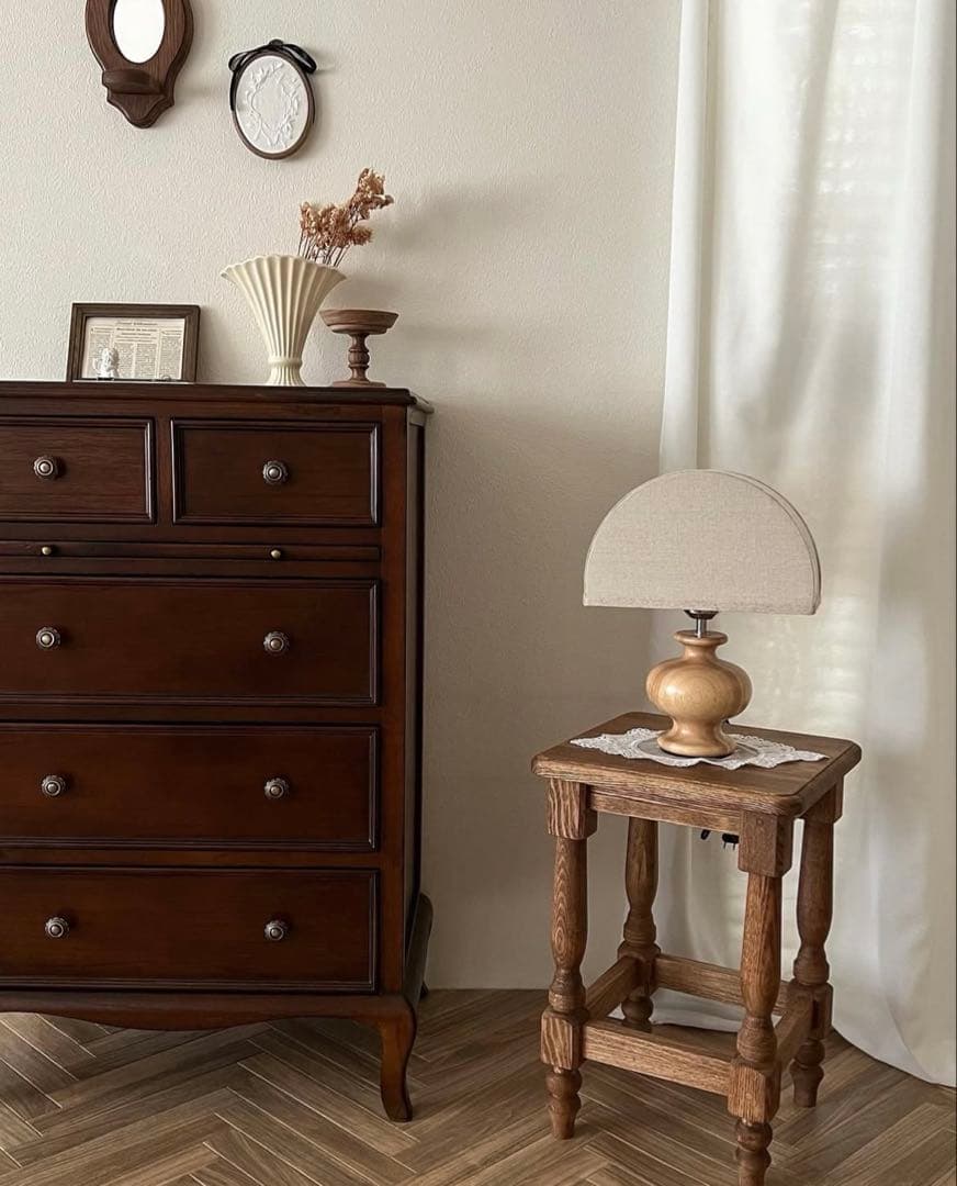 アンティーク調スツール