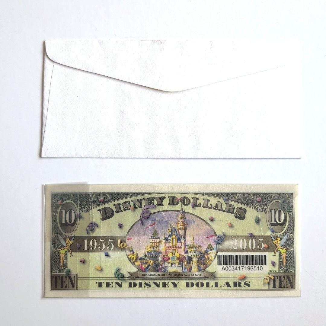 ディズニーダラー 　2005年　スティッチ 　10ダラー　バーコード付き