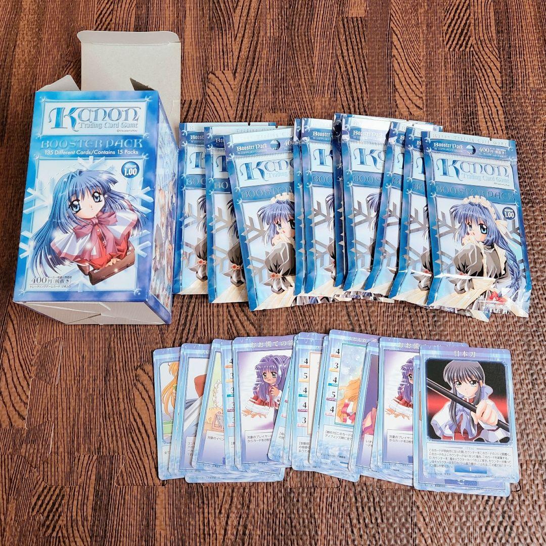 Kanon トレーディングカードゲーム 3BOXセット【未開封あり】