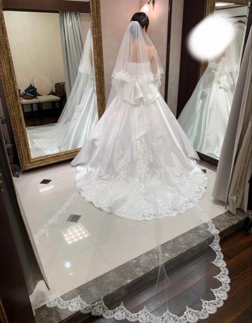 タカミブライダル　ロングウェディングベール