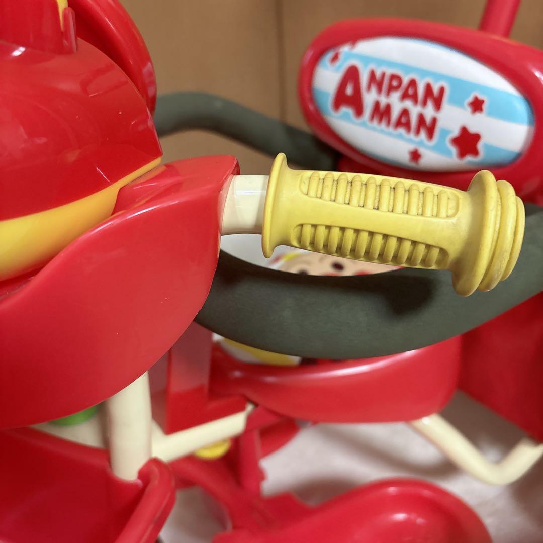 アンパンマン 三輪車 それいけ！アンパンマン デラックスII レッド 赤