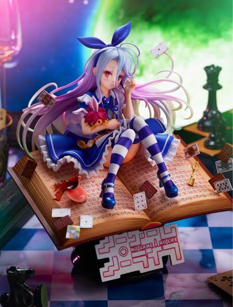 ノーゲーム・ノーライフ 白 -不思議の国のアリス Ver.- フィギュア